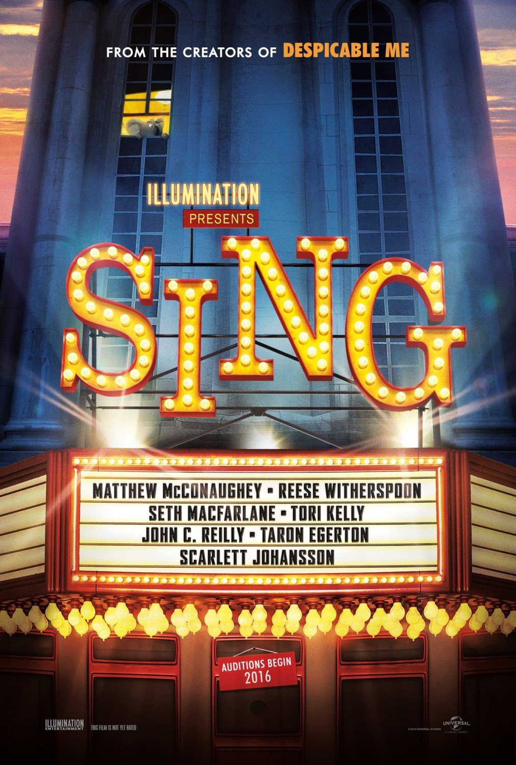 Sing (2016) movie poster